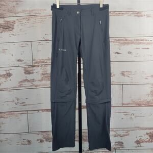 Vaude Women's Farley Stretch T Zip II Capri Black Size Xs